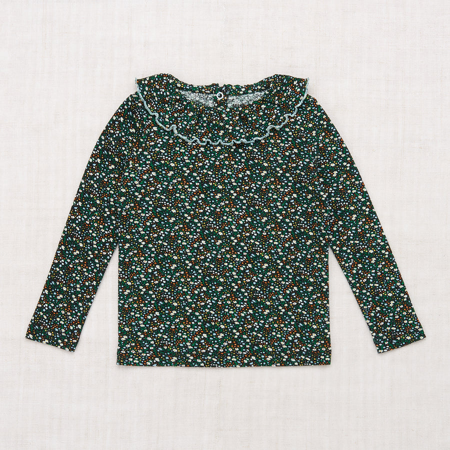 Misha and Puff Paloma Top - Emerald Mini Floral – Ladida