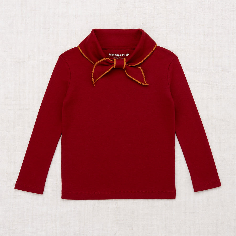 Misha and Puff Scout Top - Cranberry