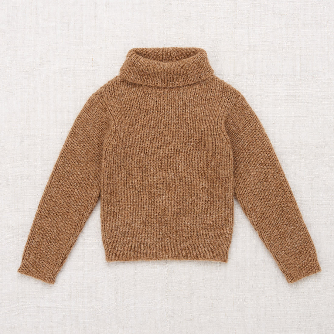 Misha and Puff Natural Alpaca Turtleneck - Camel