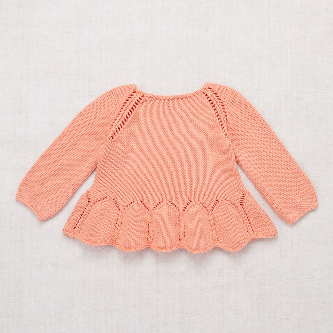 Misha and Puff Coral Peplum Pullover