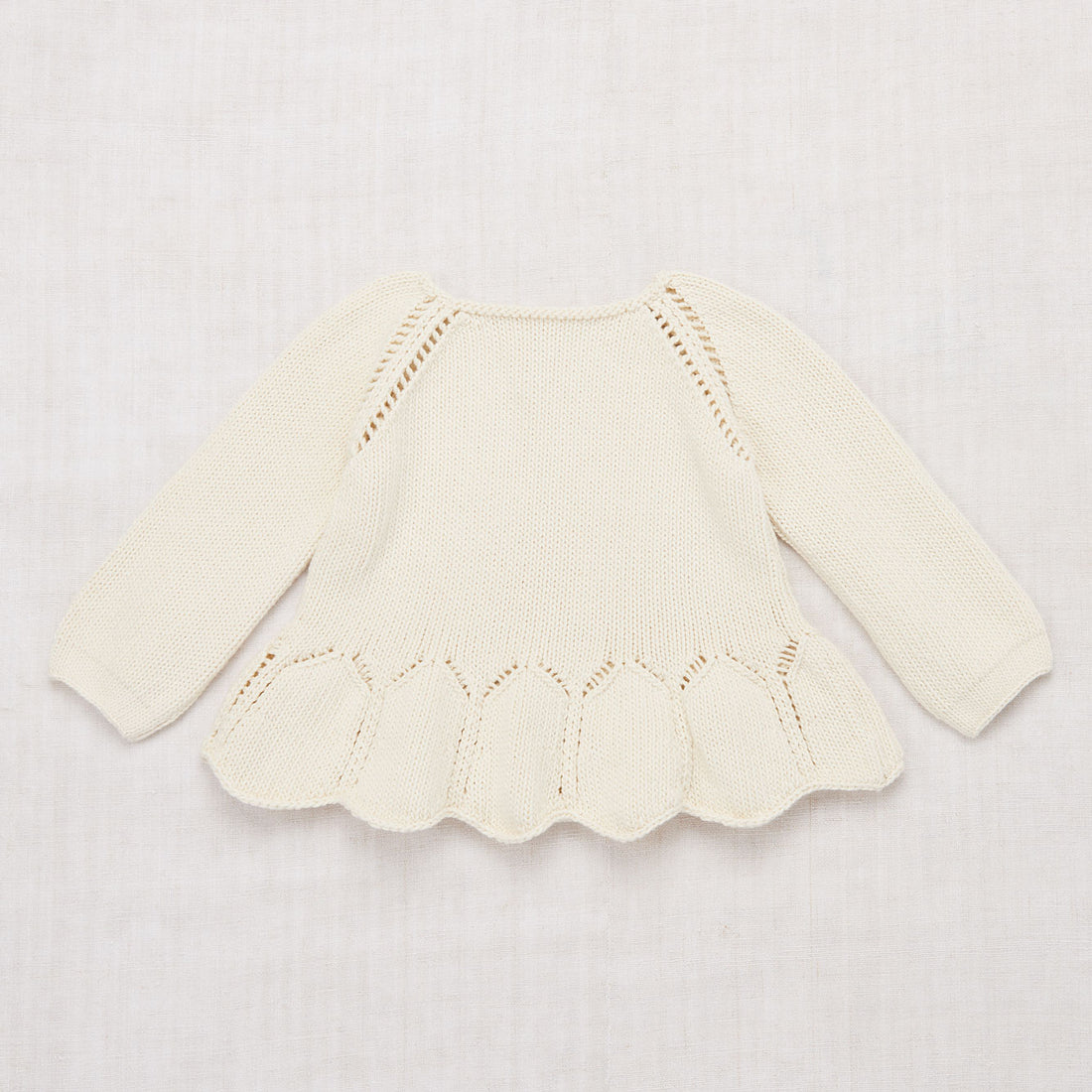 Misha and Puff Vanilla Peplum Pullover