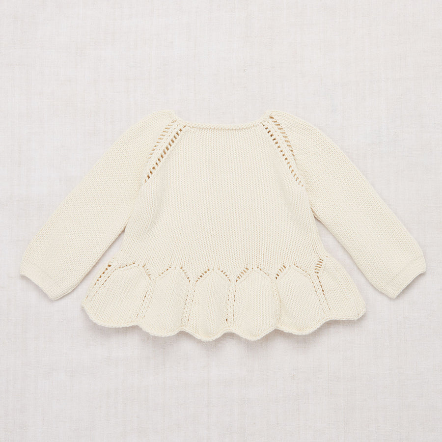 Misha and Puff Vanilla Peplum Pullover