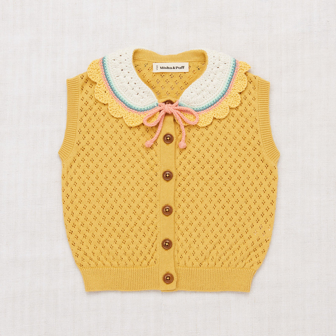 Misha and Puff Ochre Zoe Vest