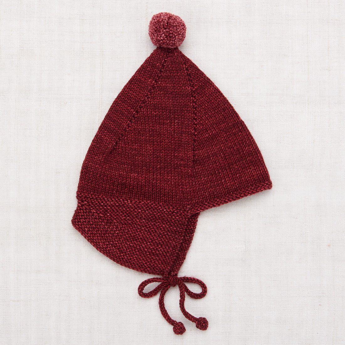 Misha and Puff Pointy Peak Hat - Cranberry