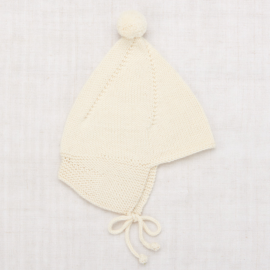 Misha and Puff Pointy Peak Hat - Winter Cream