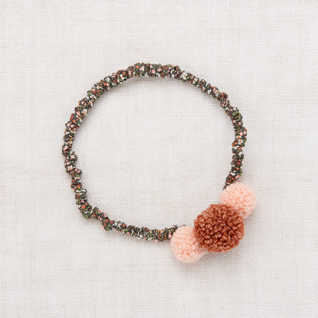 Misha and Puff Pom Pom Headband - Henna