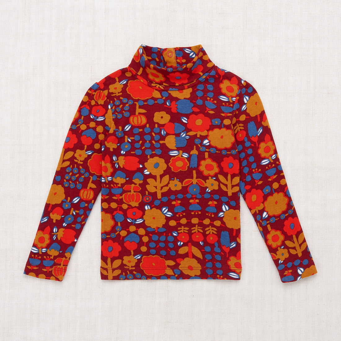 Misha and Puff Puff Sleeve Turtleneck - Cranberry Playground – Ladida 