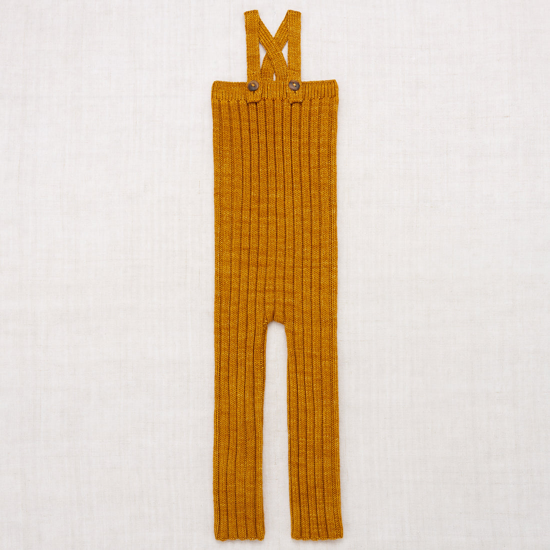Misha and Puff Rib Longies - Marigold