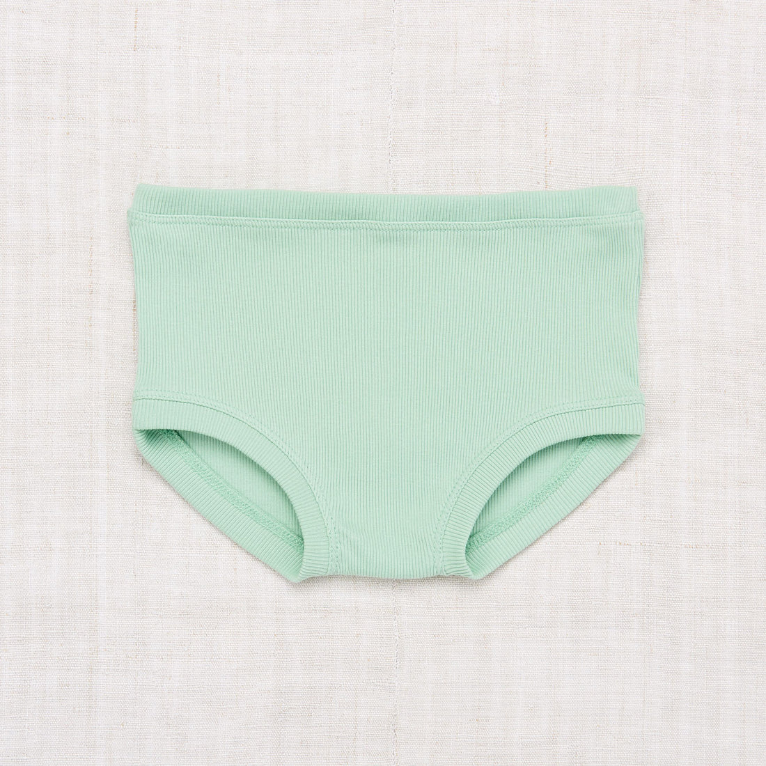 Misha and Puff Seafoam Ribbed Briefs