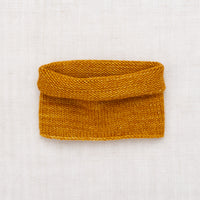 Misha and Puff Rolled Cowl - Marigold