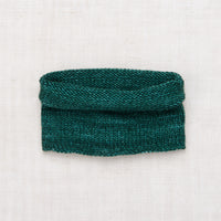 Misha and Puff Rolled Cowl - Peacock