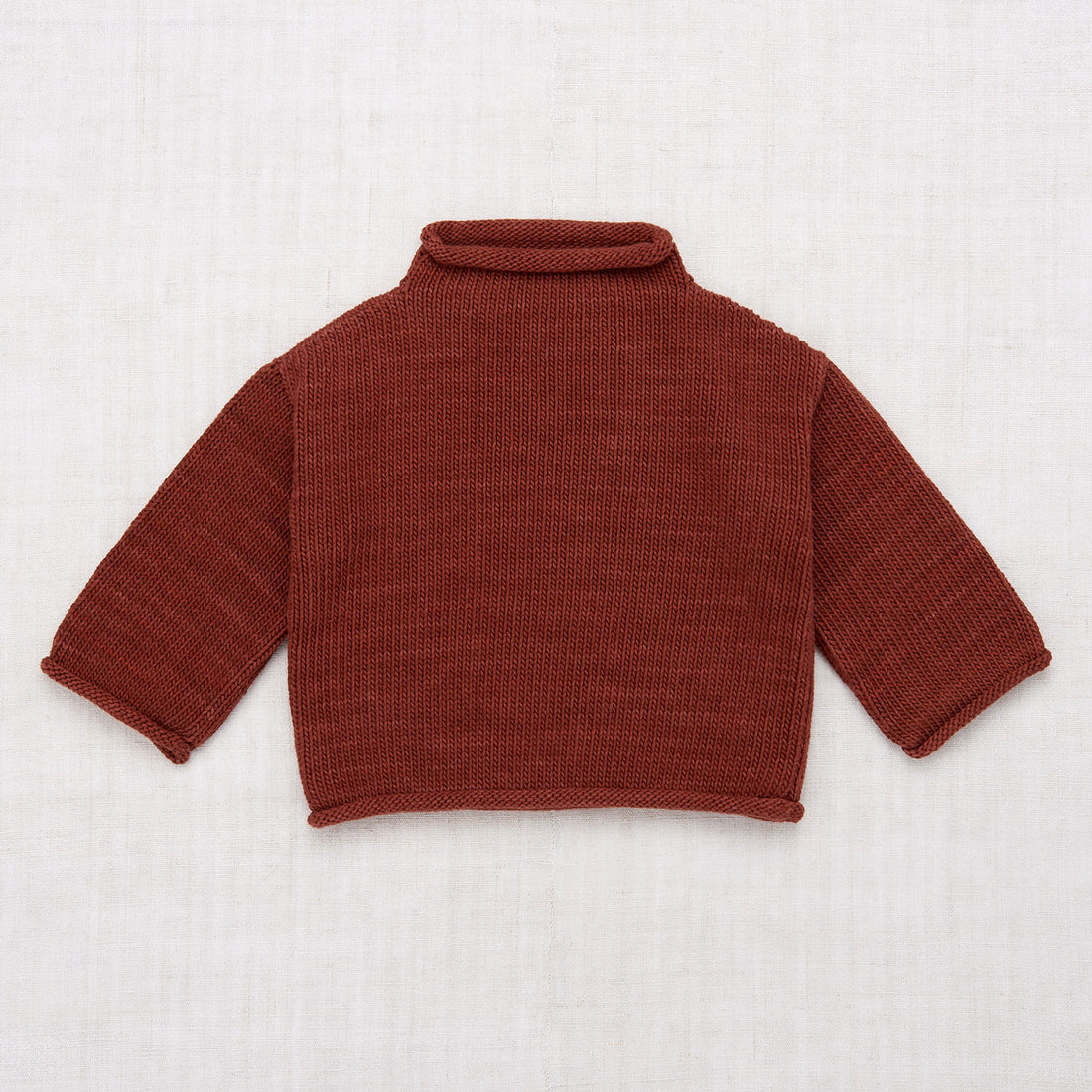 Misha and Puff Rollneck Pullover - Cocoa Bean