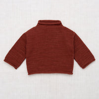 Misha and Puff Rollneck Pullover - Cocoa Bean