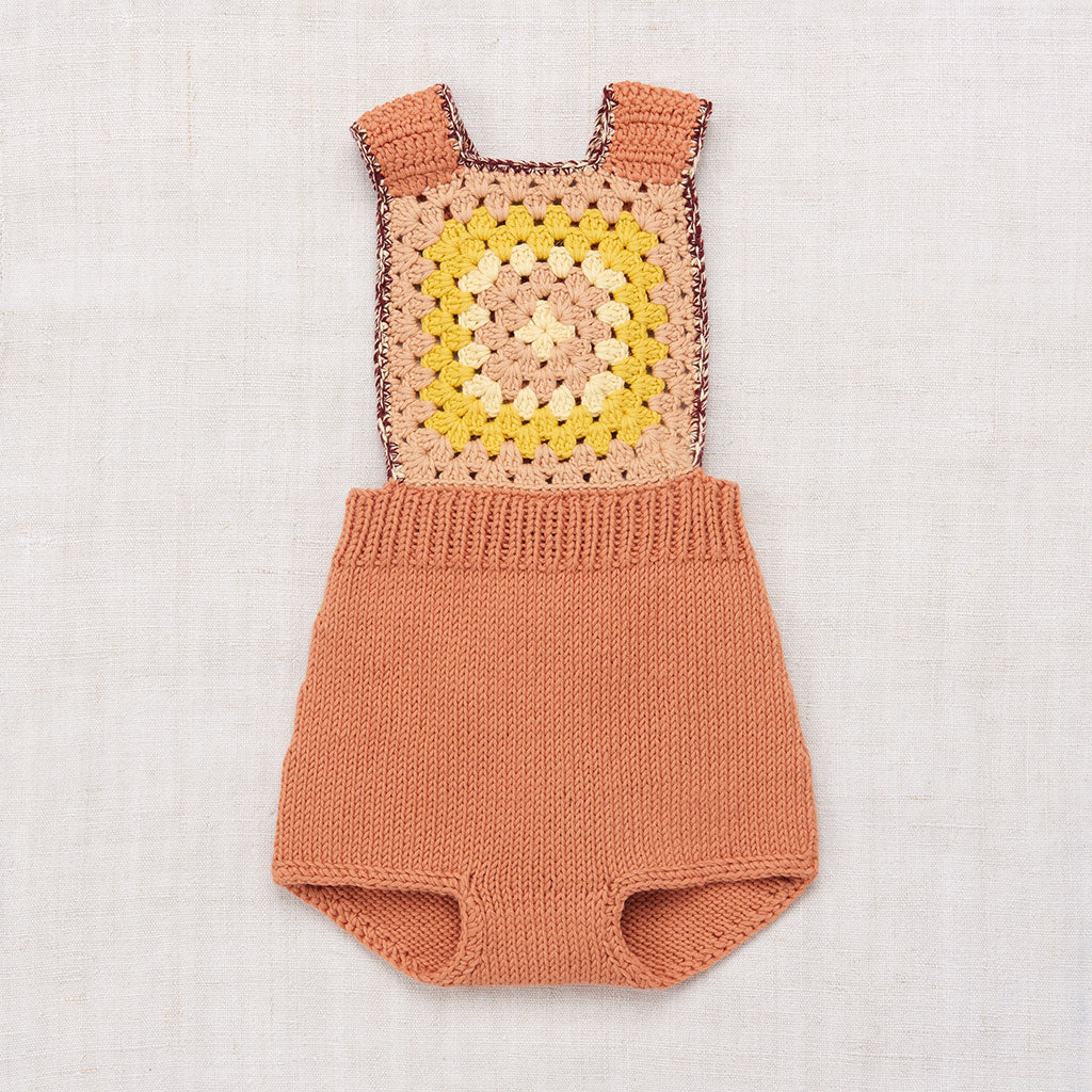 Misha & Puff Clay Sand Castle Sunsuit