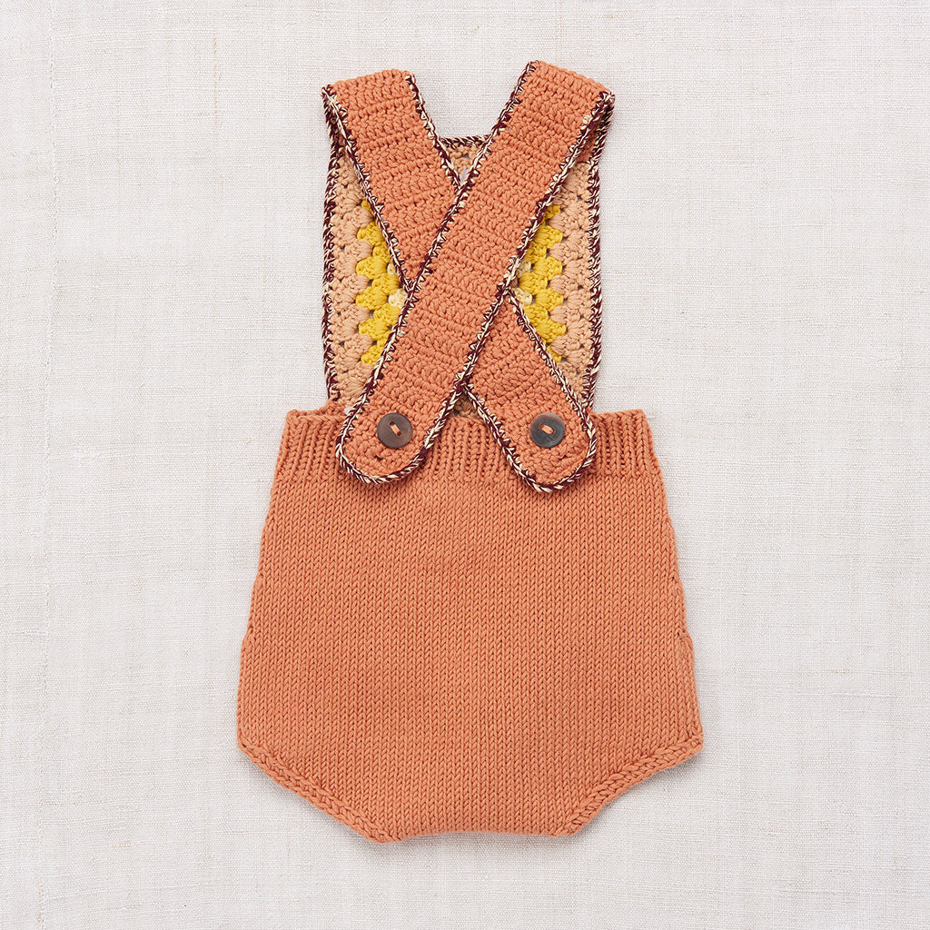 Misha & Puff Clay Sand Castle Sunsuit