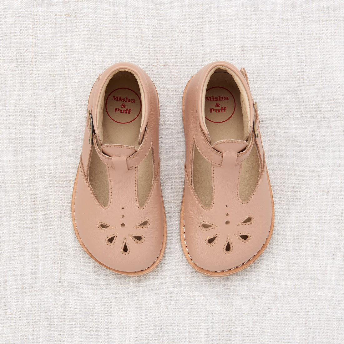 Misha and Puff School Shoes - Dune