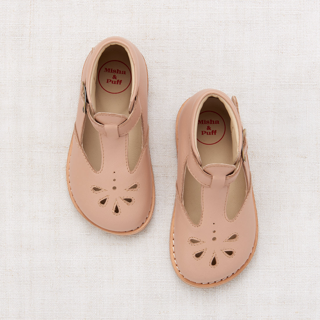Misha and Puff School Shoes - Dune