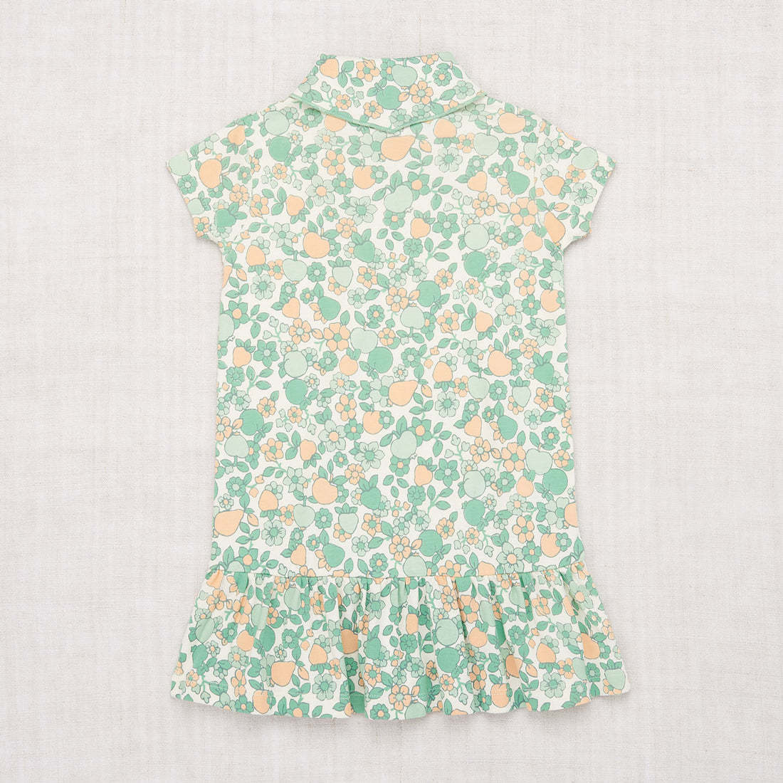 Misha and Puff Mint Orchard Print Scout Dress