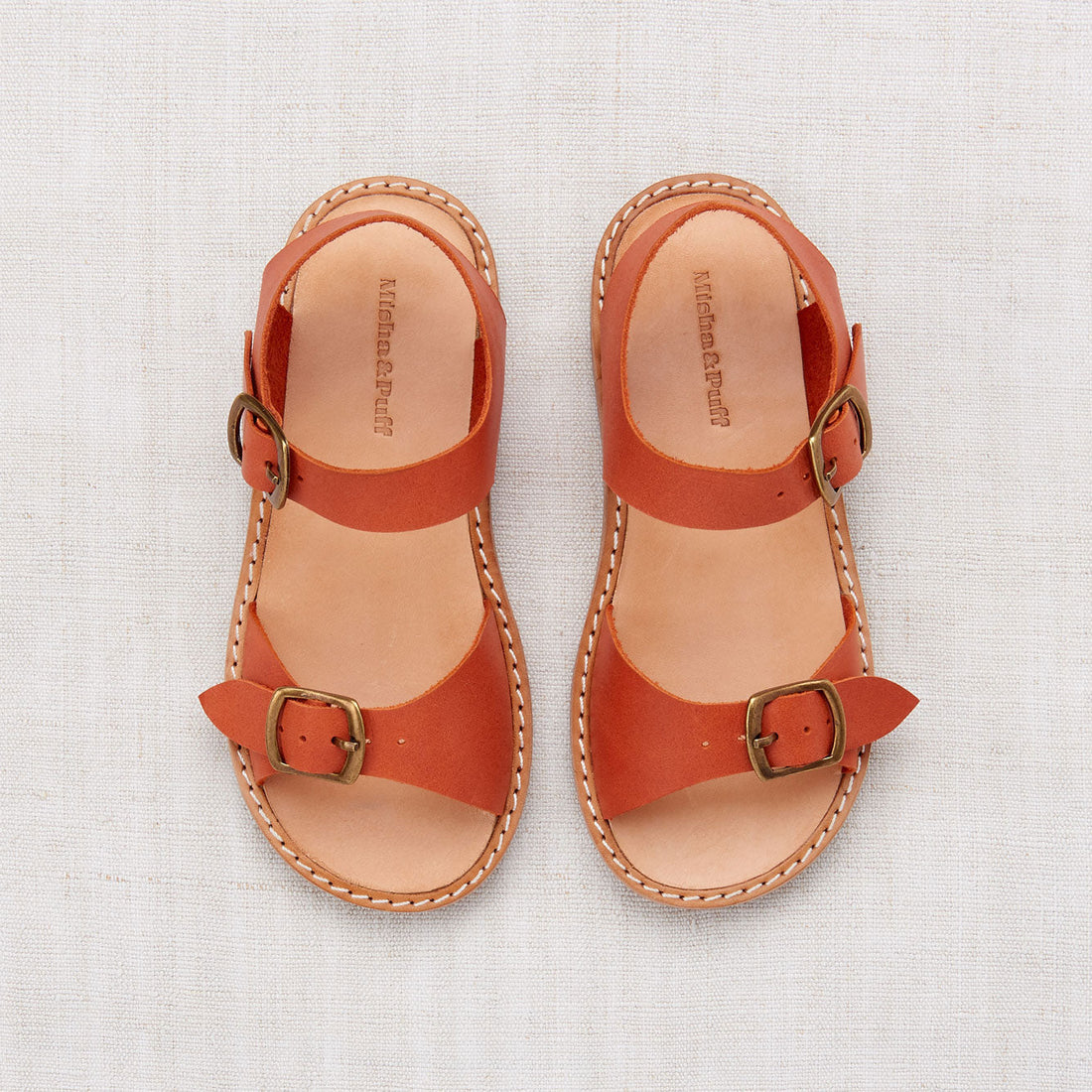 Misha and Puff shoes Misha and Puff Melon Double Buckle Sandal