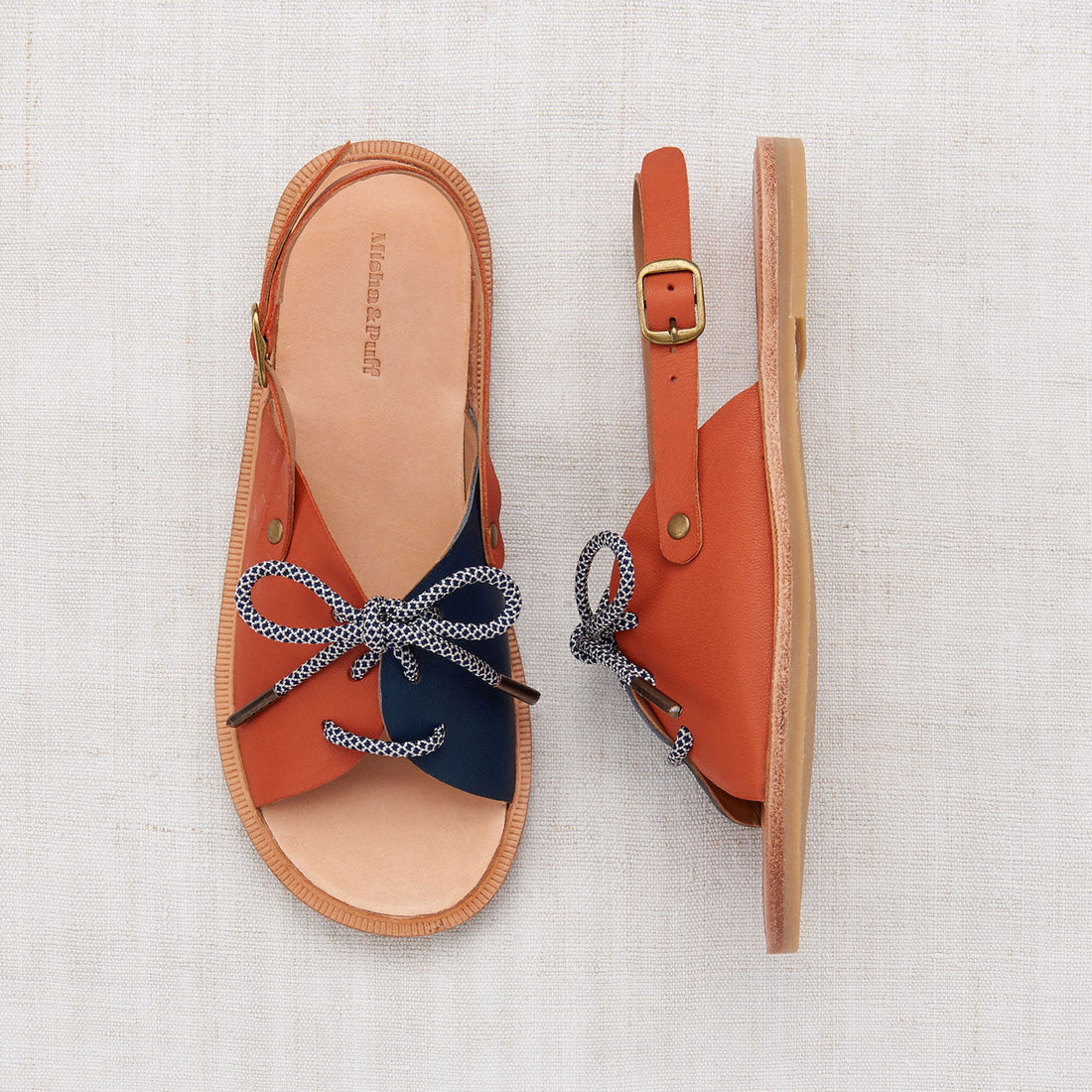 Misha and Puff Melon Lace-Up Sandal – Ladida