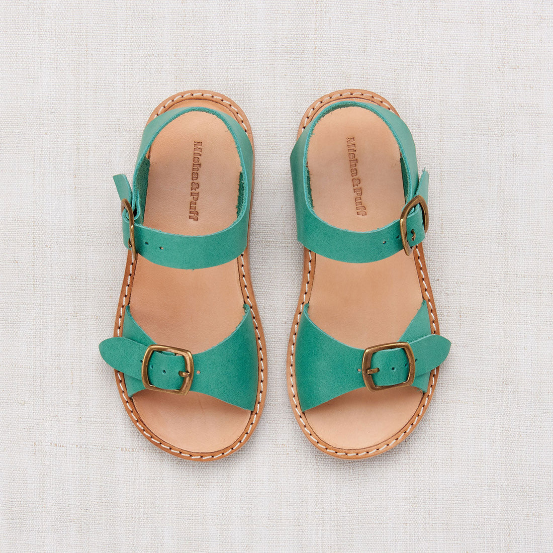 Misha and Puff shoes Misha and Puff Peapod Double Buckle Sandal