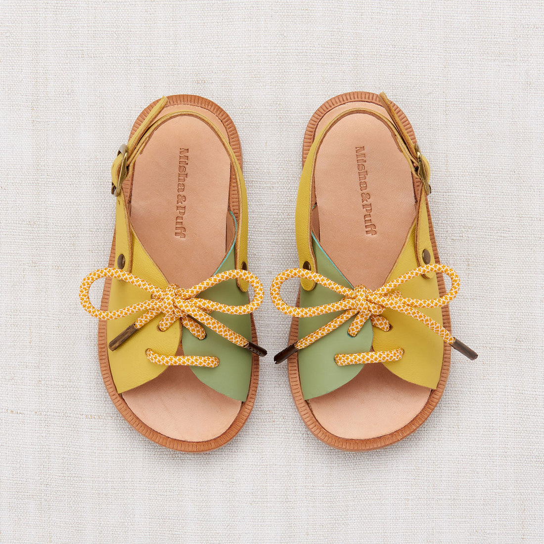 Misha and Puff shoes Misha and Puff Peapod Lace-Up Sandal