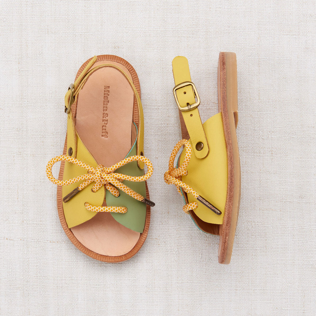 Misha and Puff shoes Misha and Puff Peapod Lace-Up Sandal