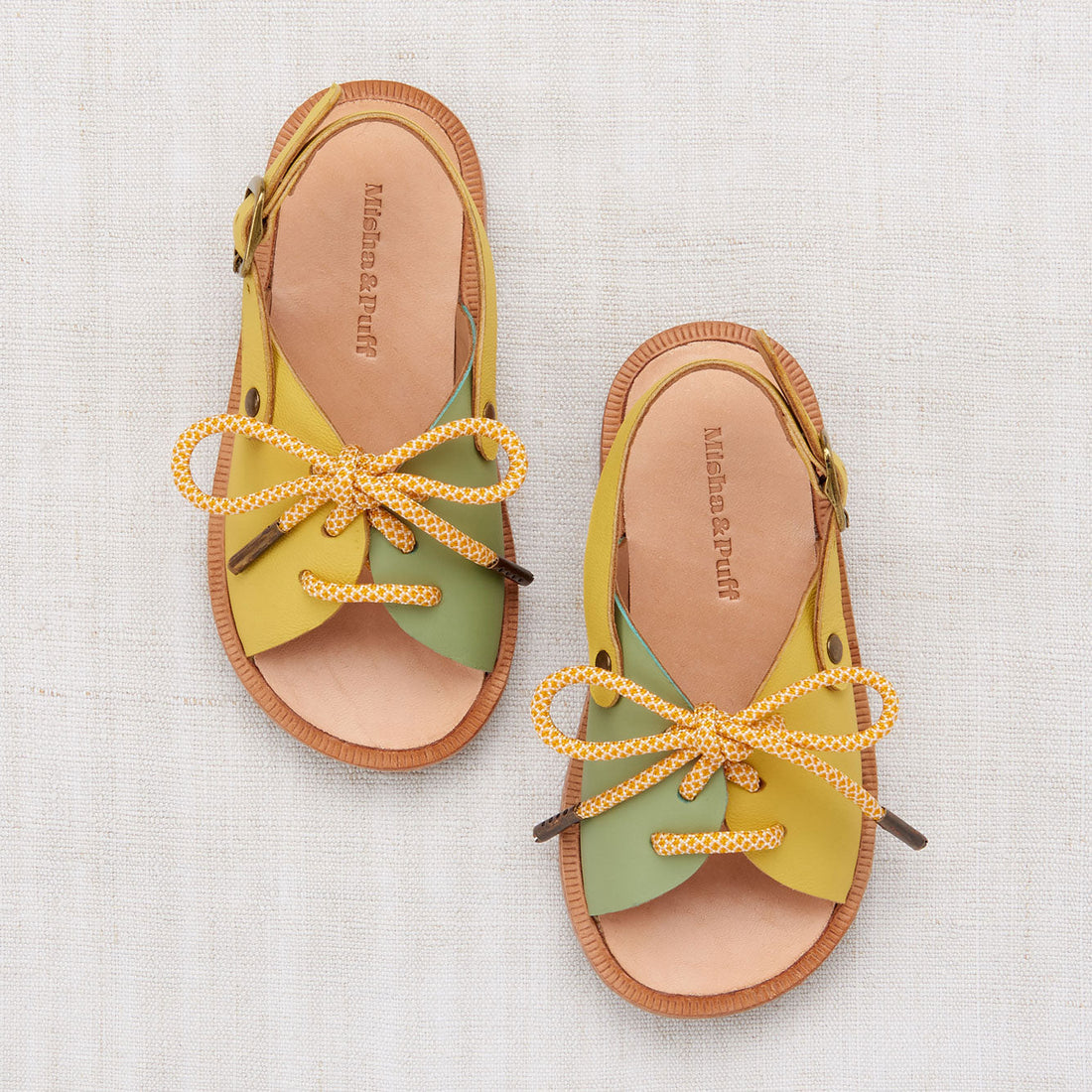 Misha and Puff shoes Misha and Puff Peapod Lace-Up Sandal