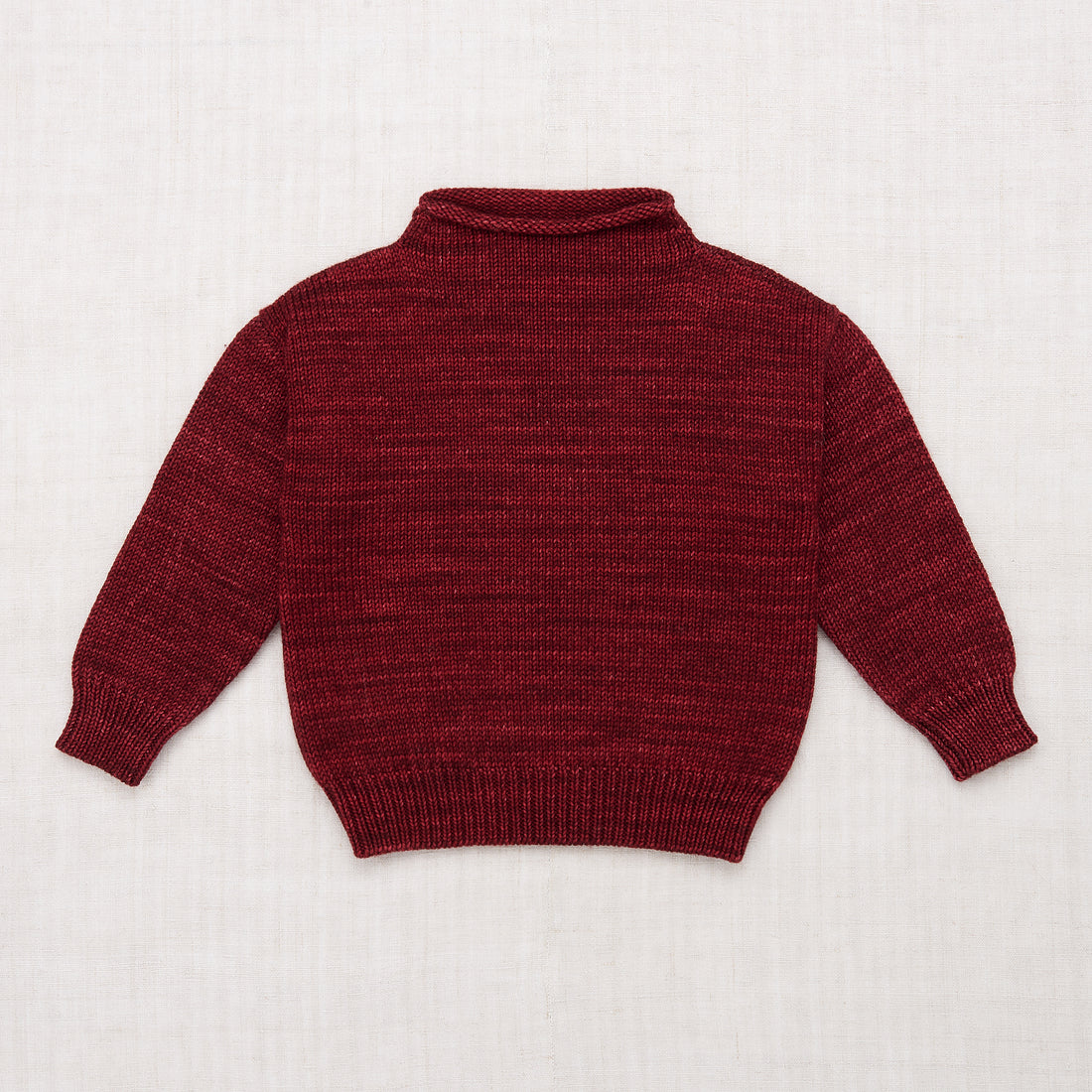 Misha and Puff Simple Sweater - Cranberry