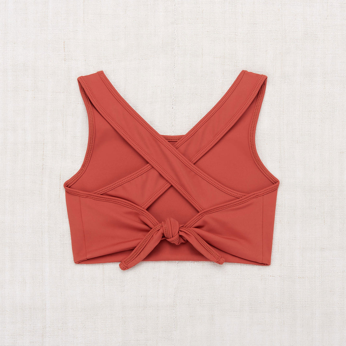 Misha and Puff Swim Tie Top - Clay