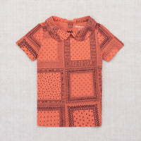 Misha and Puff tees Misha and Puff Melon Patchwork Bandana Collar Tee
