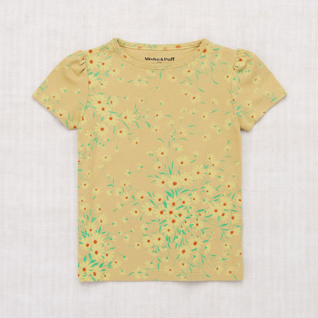 Misha and Puff tees Misha and Puff Root Wild Daisy Puff Sleeve Tee