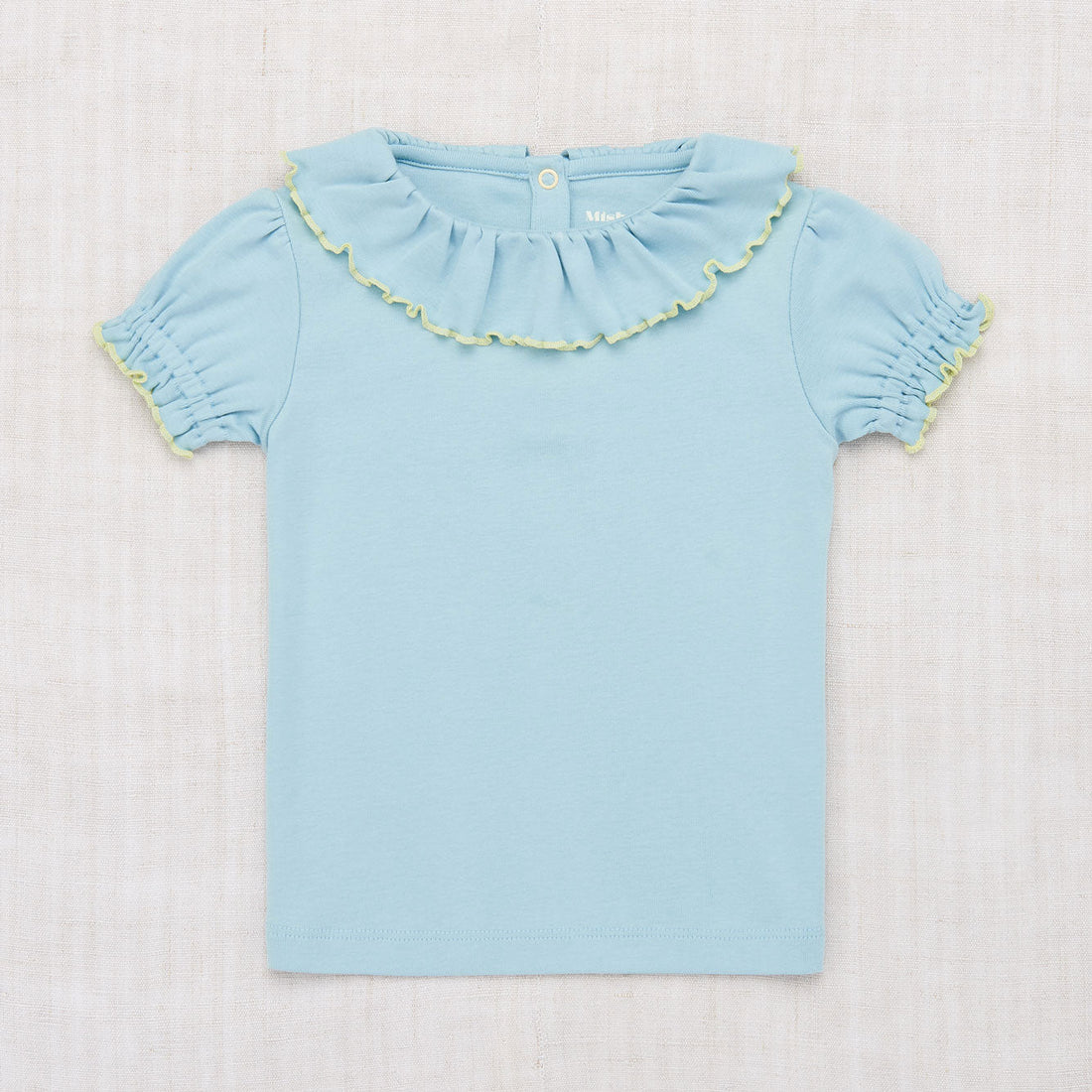 Misha and Puff tees Misha and Puff Steel Blue Balloon Sleeve Paloma Tee