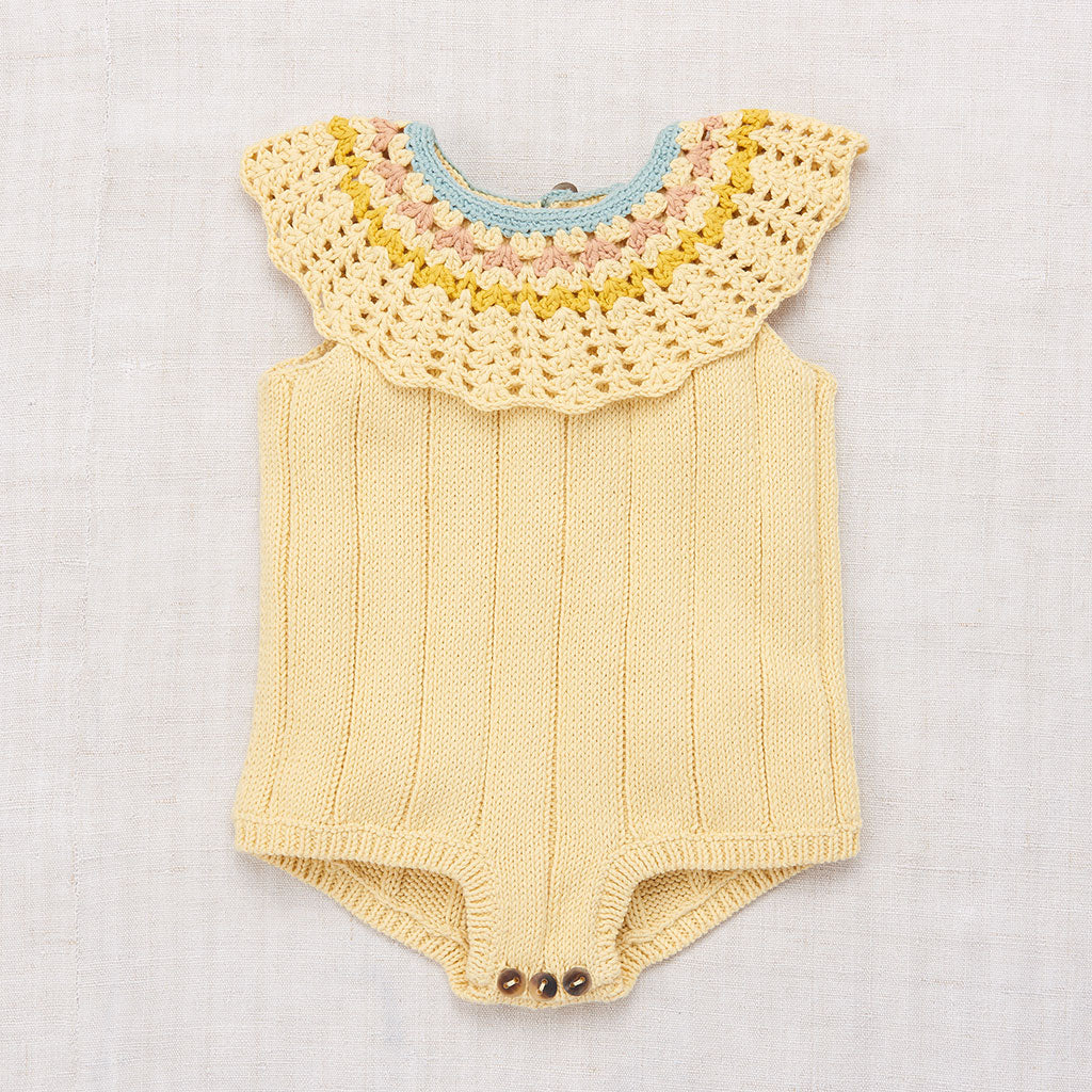 Misha & Puff Buttercream Vivian Romper