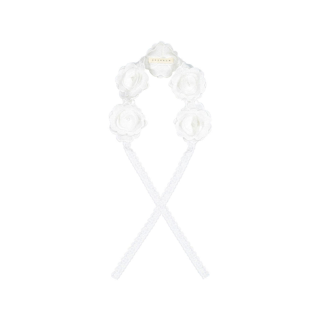 Monbebe accessories OS Monbebe Big Flowers Lace Hairband