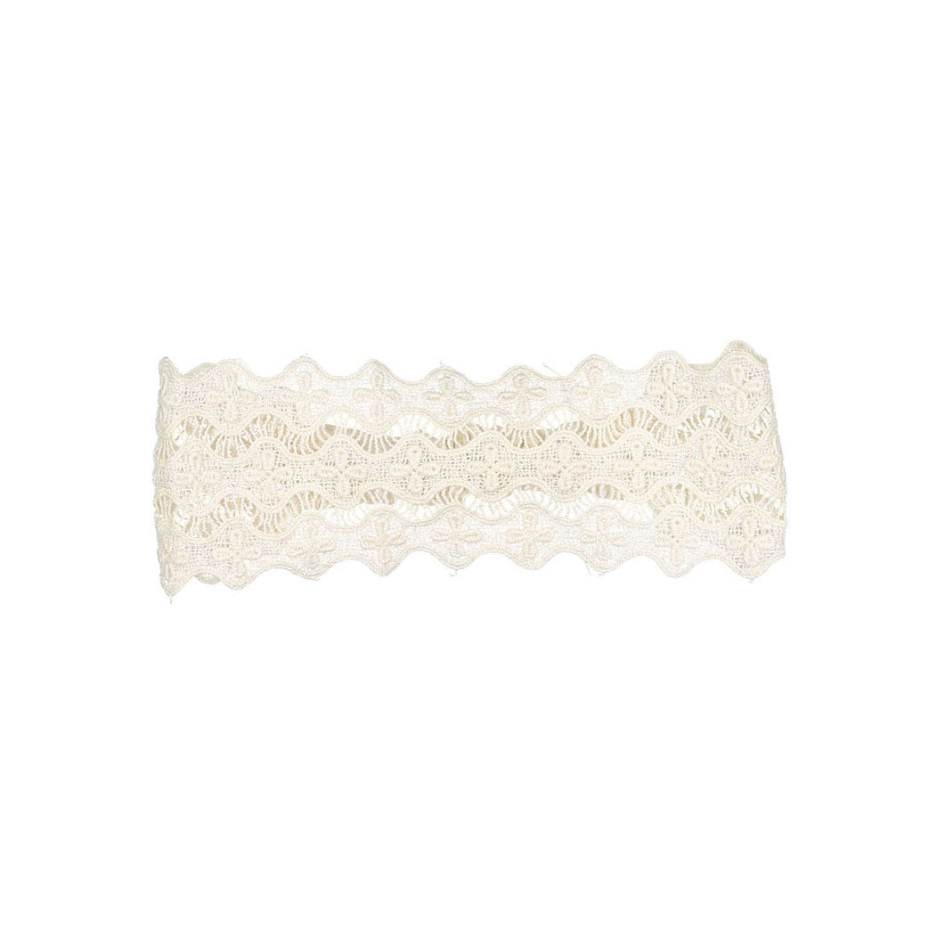 Monbebe accessories OS Monbebe Zig Zag Lace Hairband