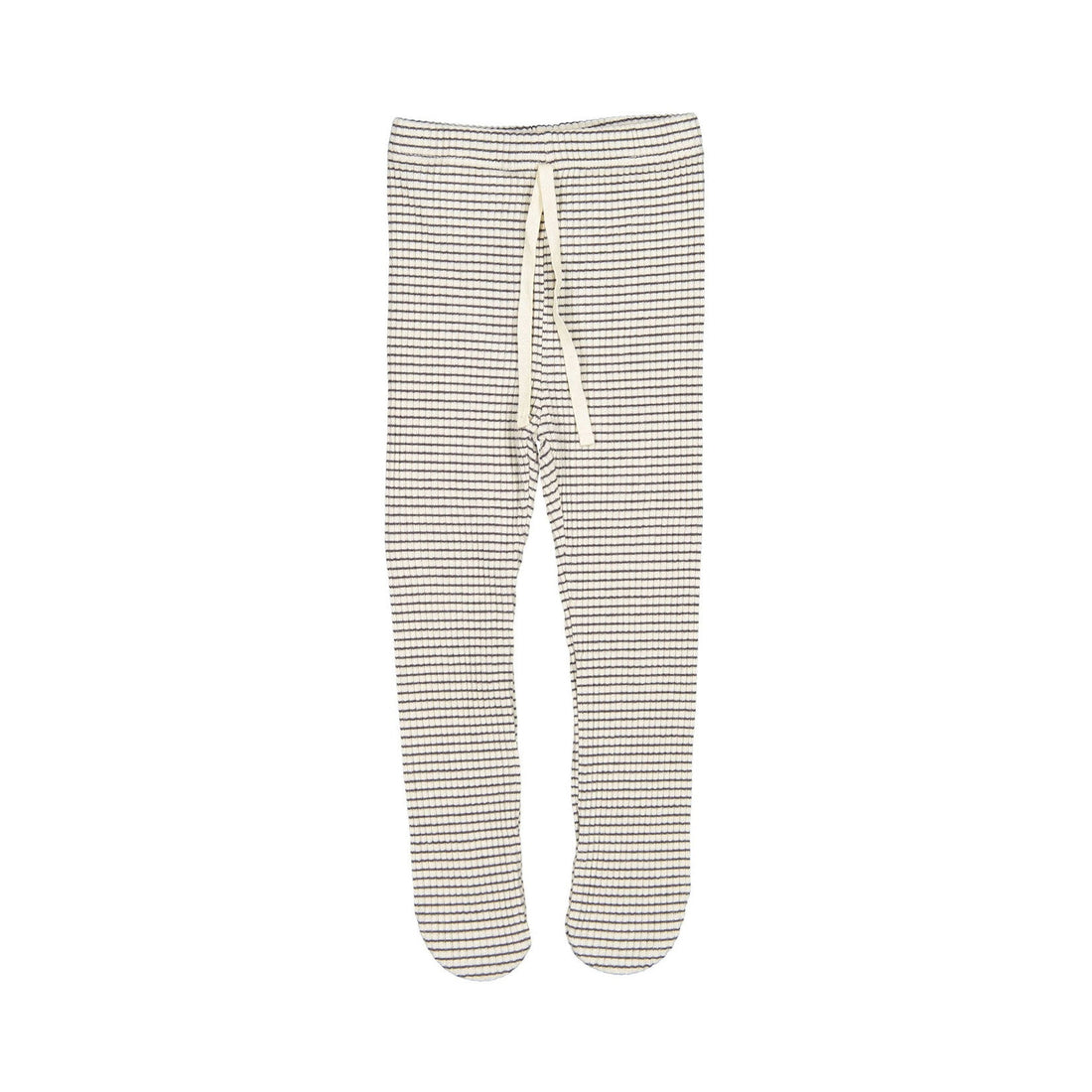 Monbebe bottoms Monbebe Black Stripes Rib Leggings