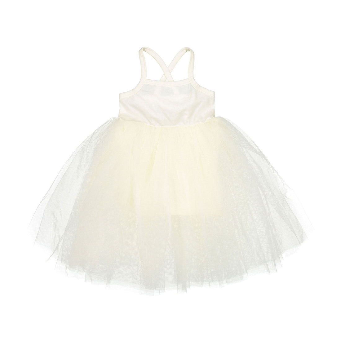 Monbebe dresses Monbebe Cream Tutu Dress