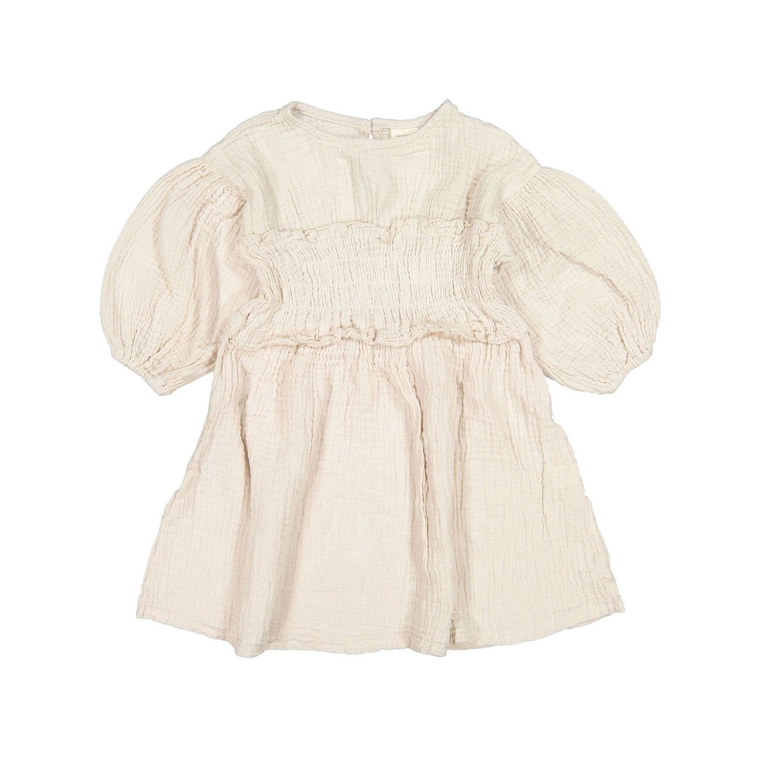 Monbebe dresses Monbebe Light Pink Smocke Dress