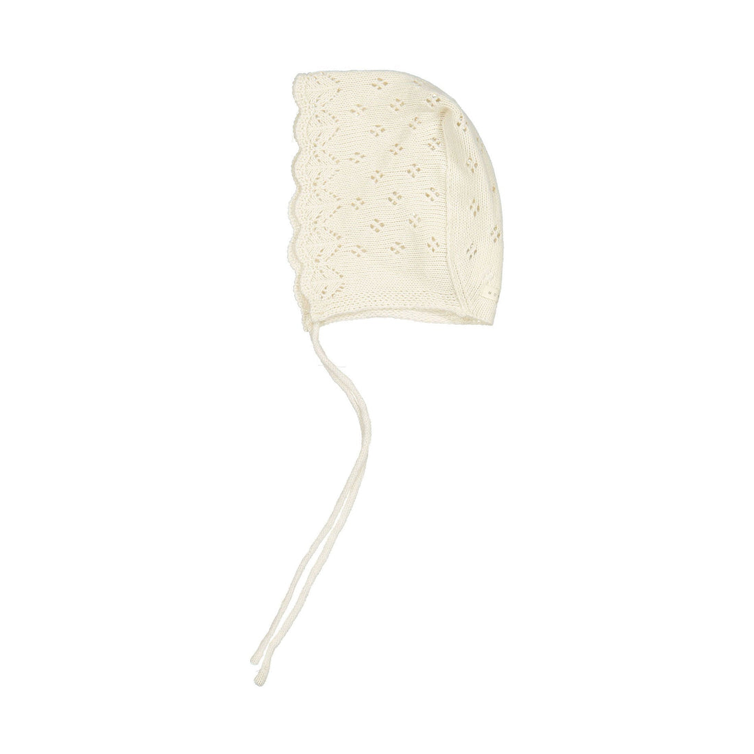 Monbebe rompers OS Monbebe Cream Mari Knit Bonnet