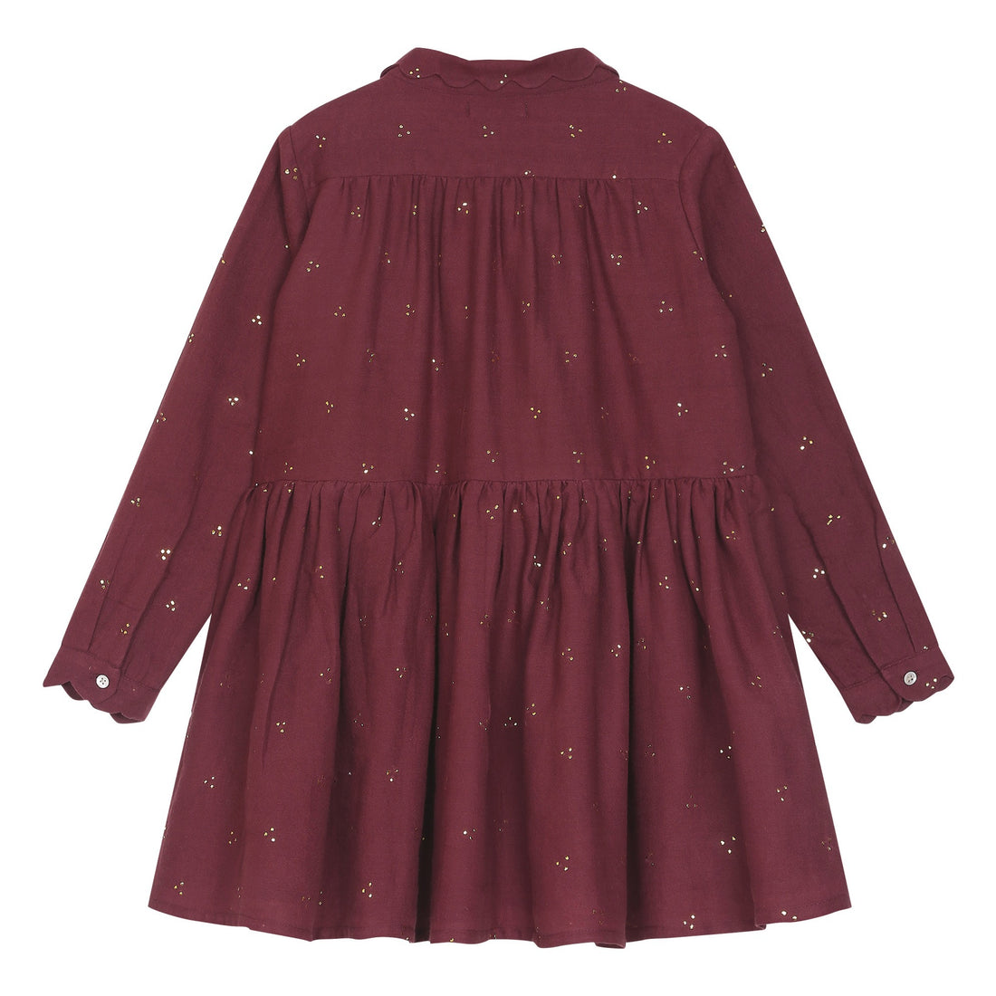 Emile et Ida Marine Cherry Stamped Dress