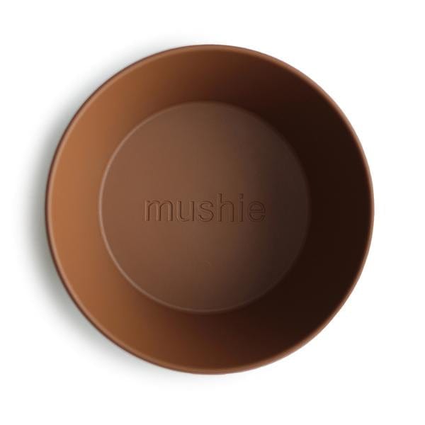 Mushie accessories OS Mushie Caramel Round Dinnerware Bowl Set