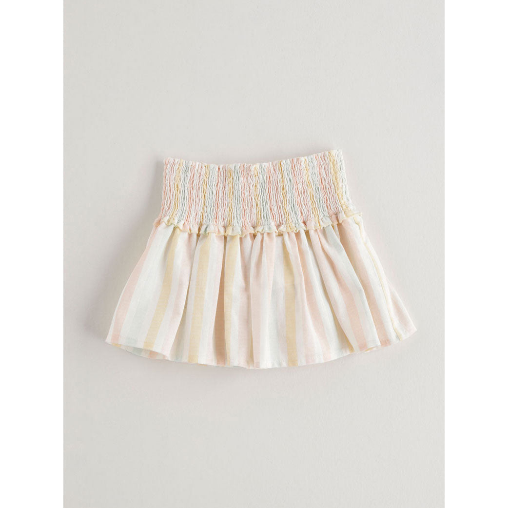 Nanos bottoms Nanos Yellow Smocked Waist Skirt