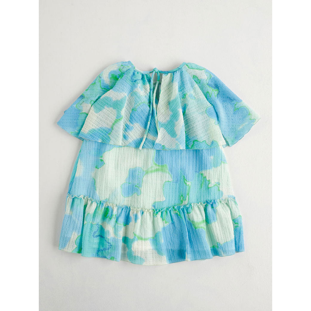 Nanos dresses Nanos Turquoise Floral Dress