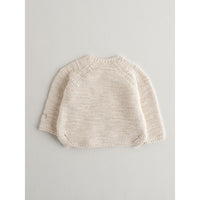 Nanos knitwear Nanos Beige Knit Baby Sweater
