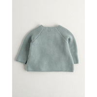 Nanos knitwear Nanos Green Croc Baby Sweater