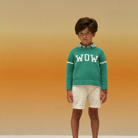 Nanos knitwear Nanos Green WOW Sweater