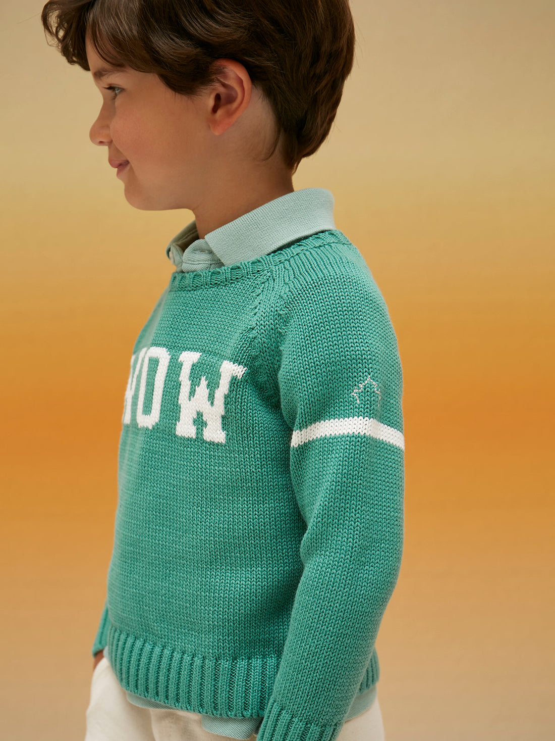 Nanos knitwear Nanos Green WOW Sweater