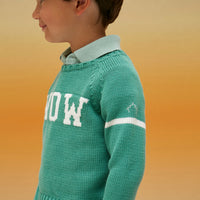 Nanos knitwear Nanos Green WOW Sweater