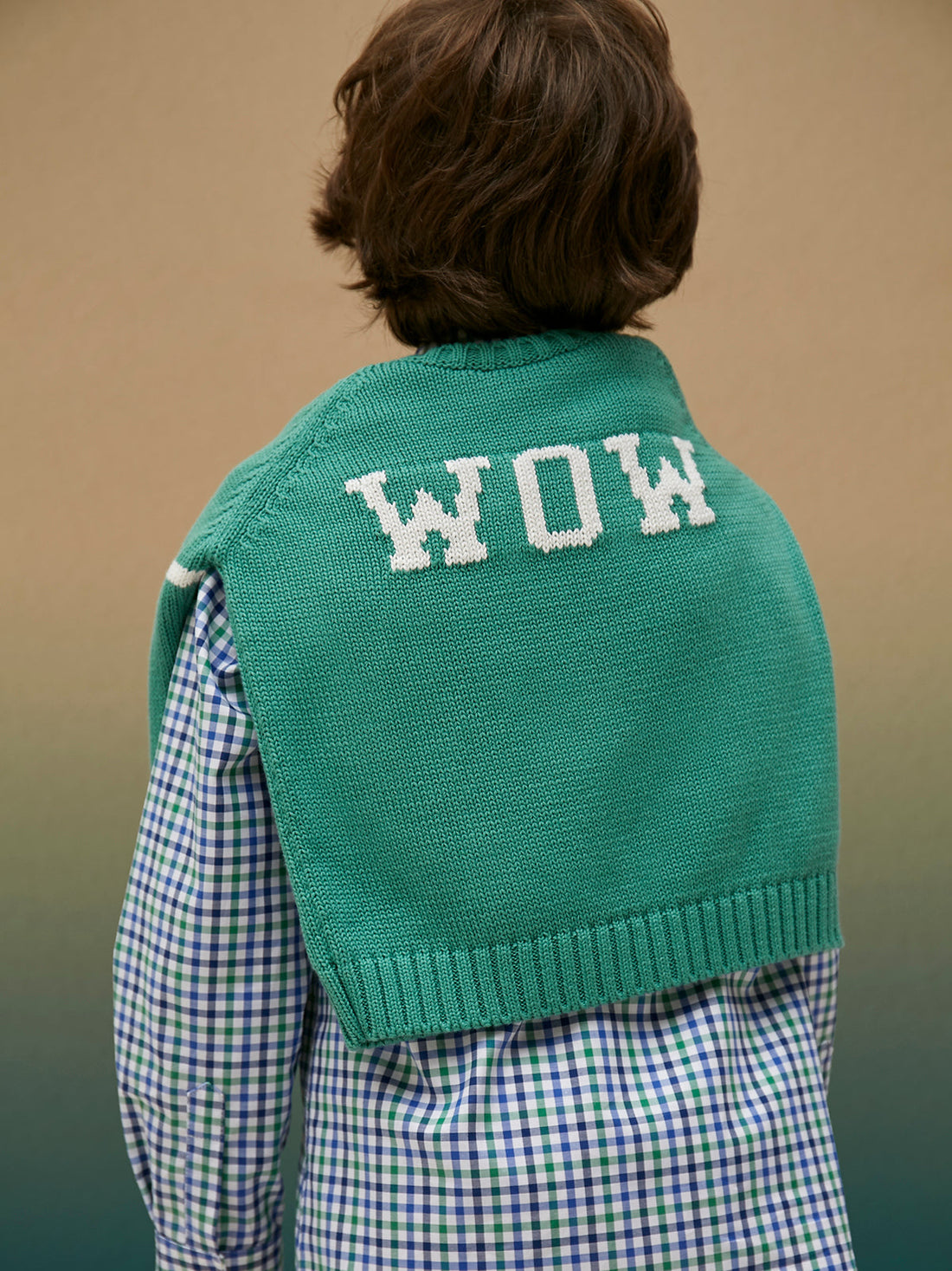 Nanos knitwear Nanos Green WOW Sweater